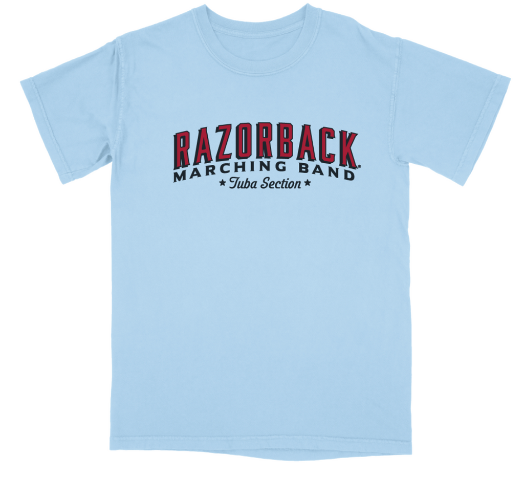 Razorback Marching Band Tuba T-Shirt
