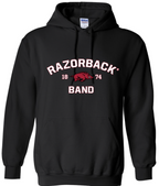Arkansas Razorback Band Logo Hoodie