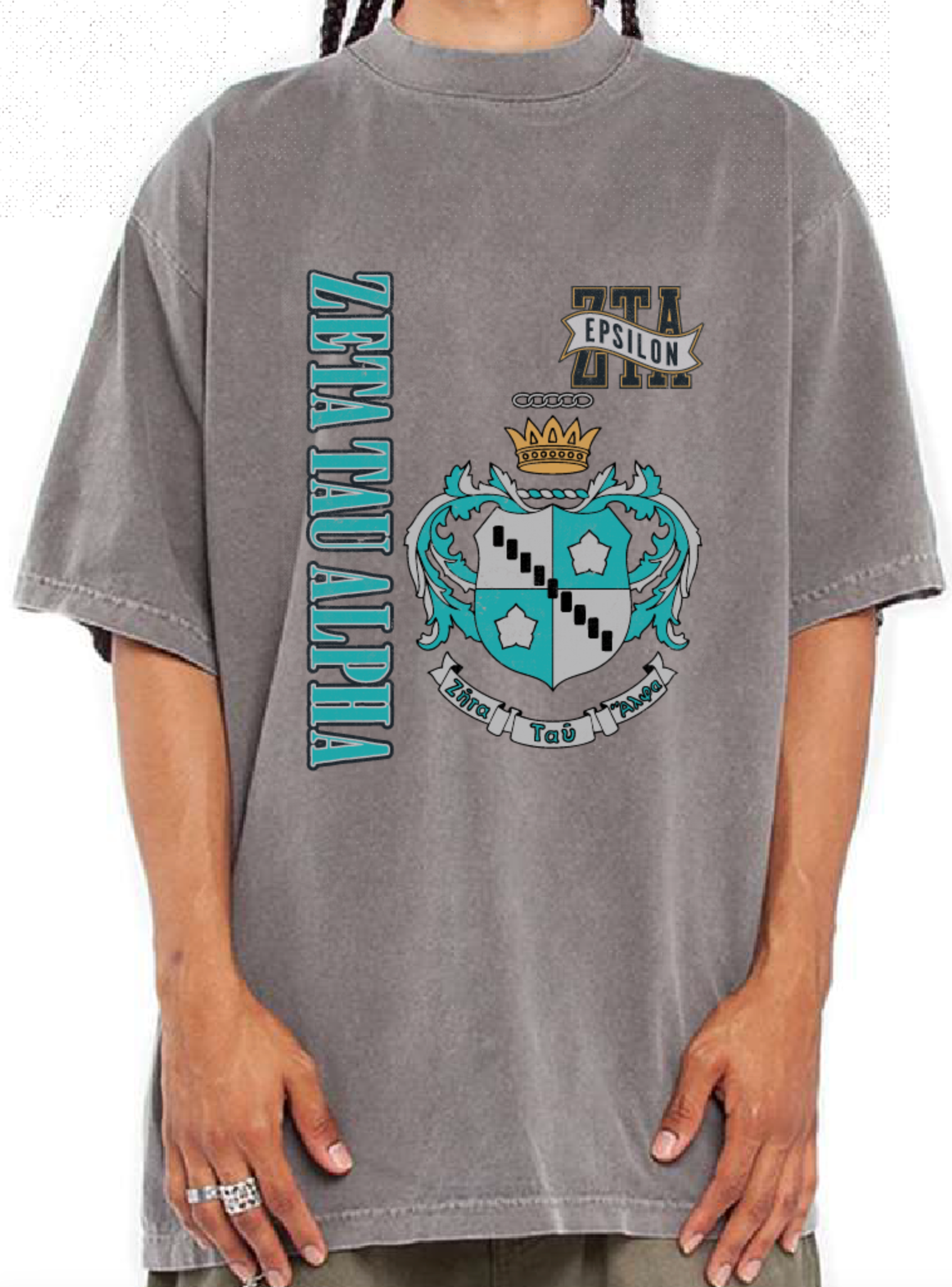 Zeta Tau Alpha Crest T-shirt