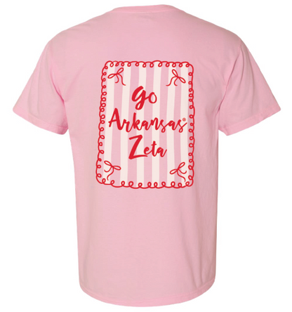 Zeta Tau Alpha Bow T-shirt