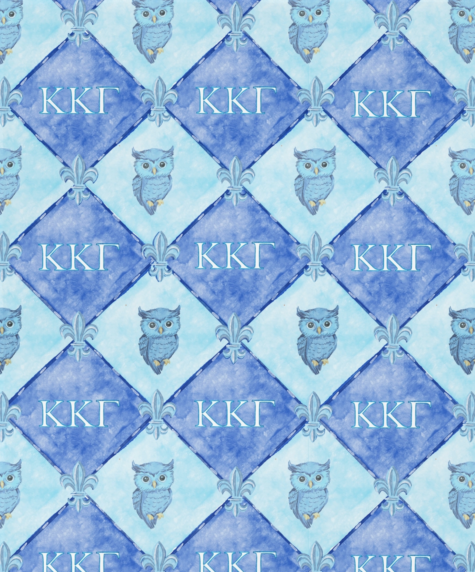 Kappa Kappa Gamma Throw Blanket