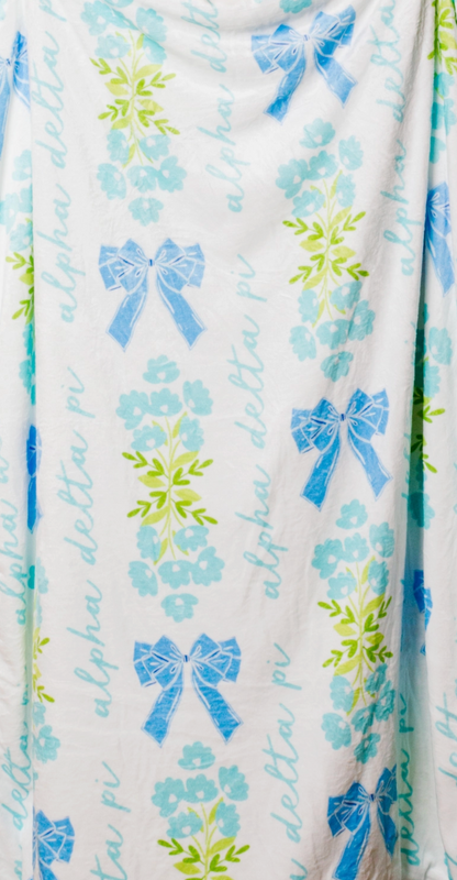 Alpha Delta Pi Throw Blanket