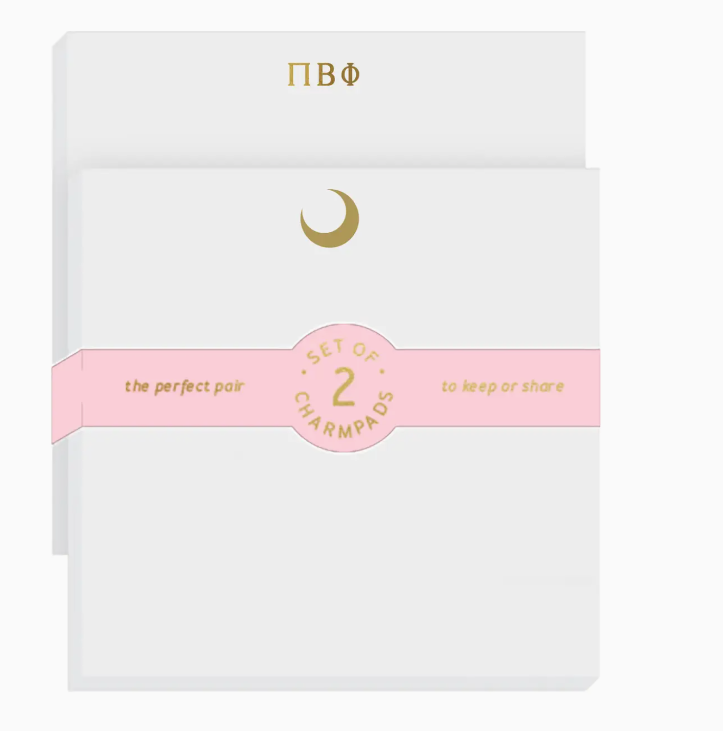 Pi Beta Phi Charm Pad 2-Pack