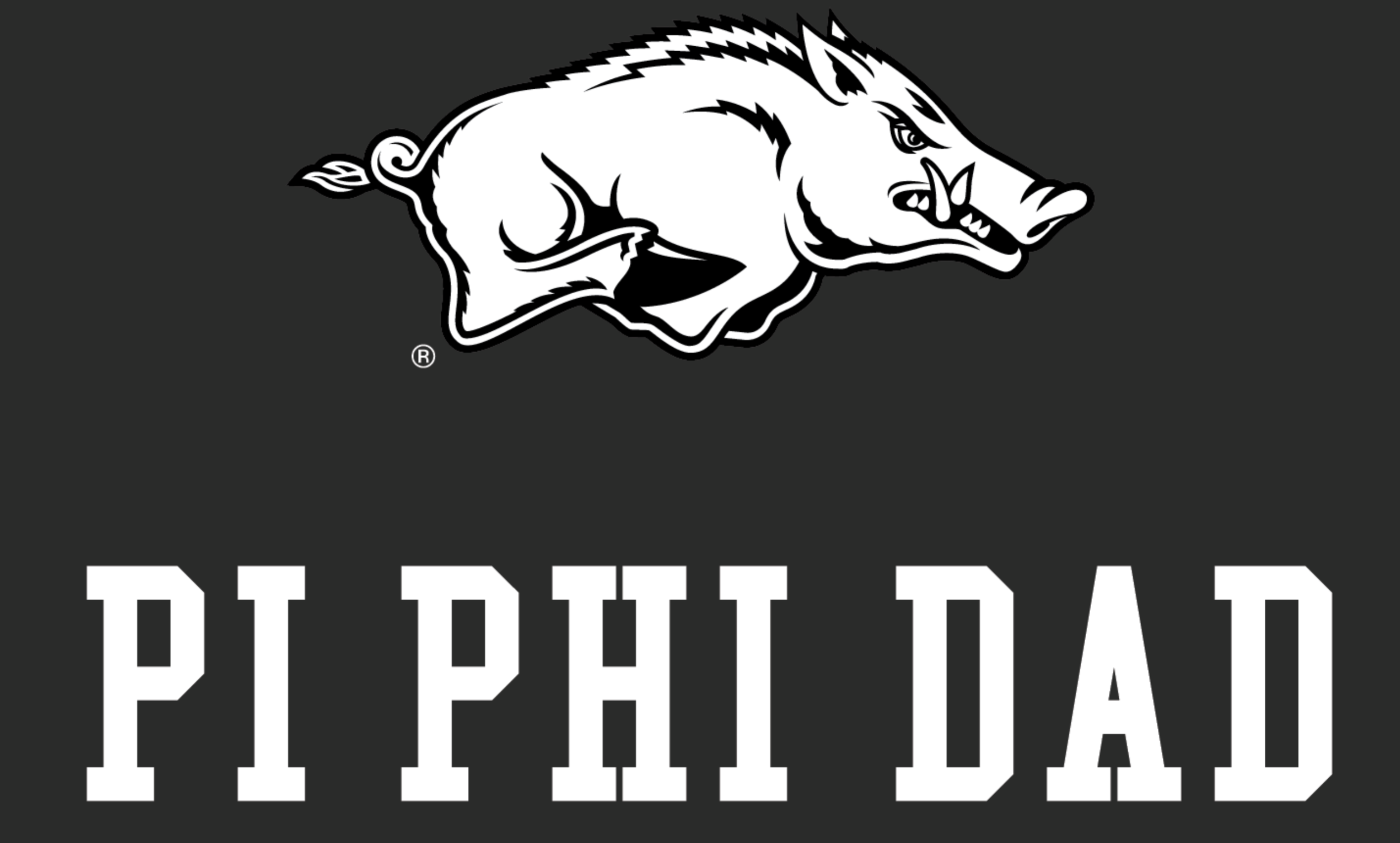 Pi Beta Phi Arkansas Dad Hat