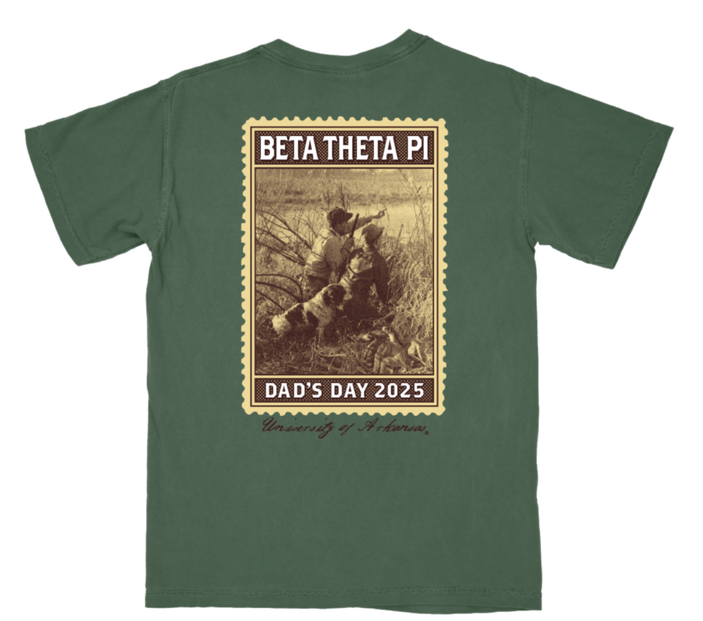 Beta Theta Pi Arkansas Dad's Day 2025 T-Shirt