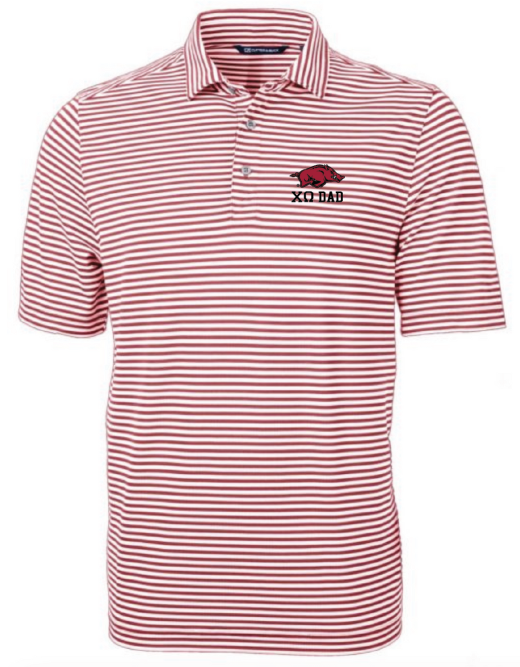 Chi Omega Arkansas Dad Polo