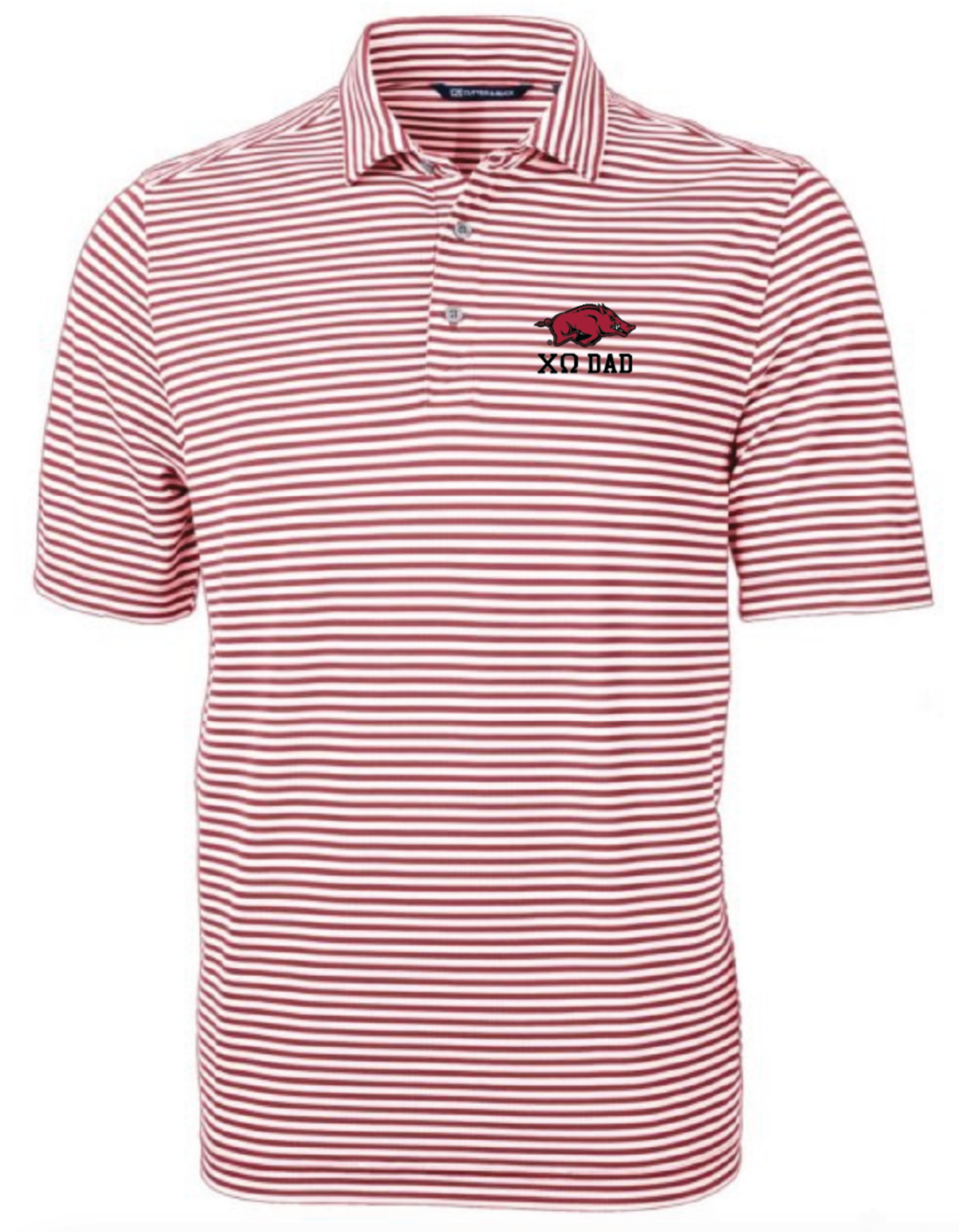 Chi Omega Arkansas Dad Polo