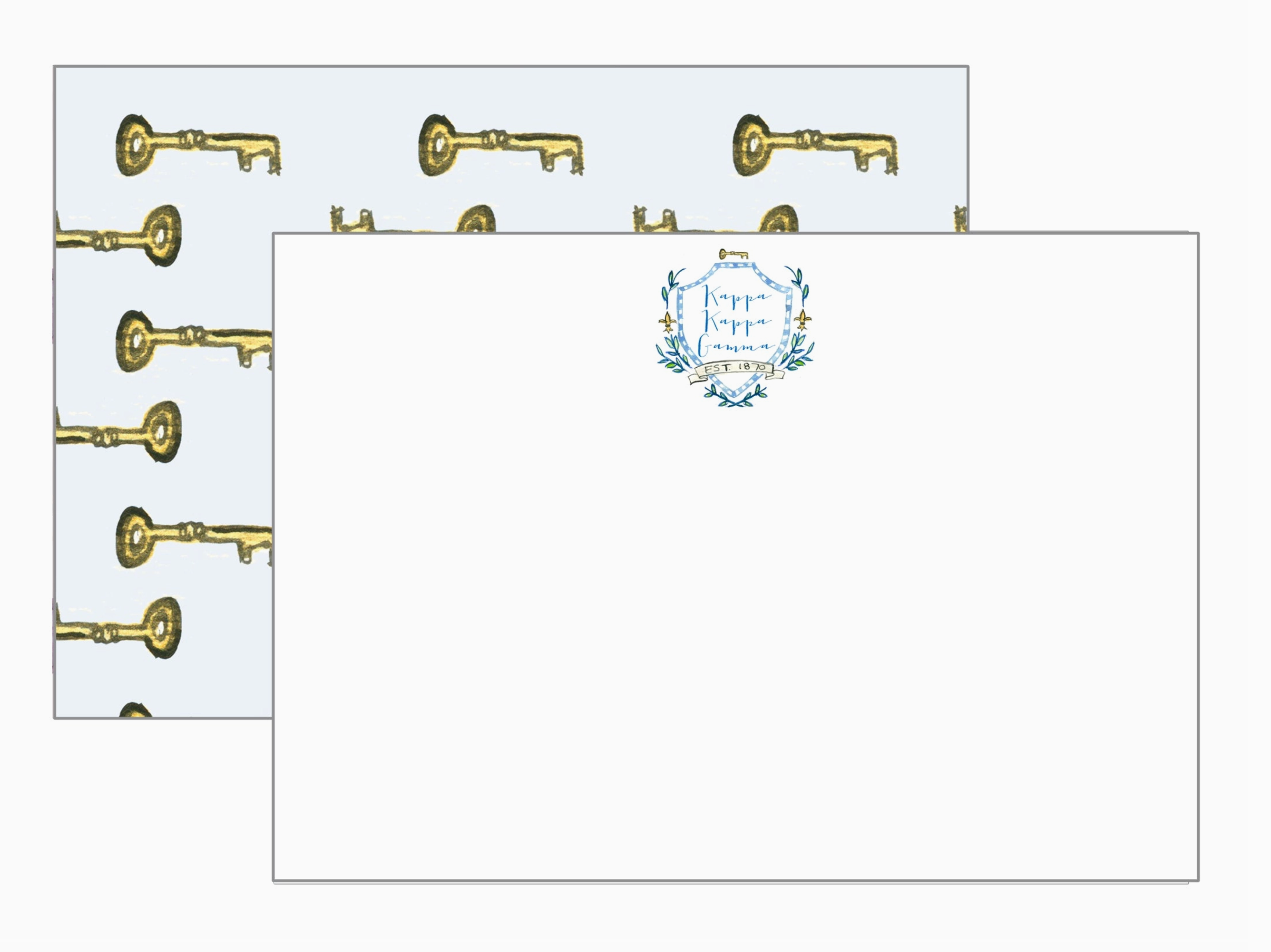Kappa Kappa Gamma Note Card Set