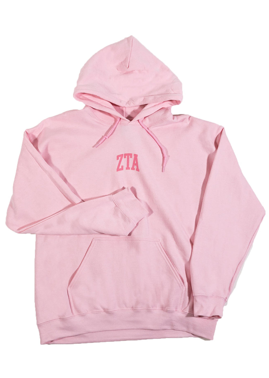 Zeta Tau Alpha Light Pink Hoodie