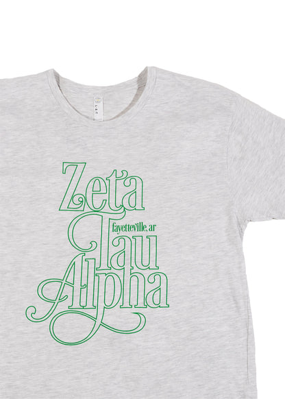 Zeta Tau Alpha Fayetteville T-shirt