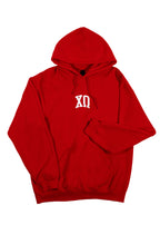 Chi Omega Red Hoodie