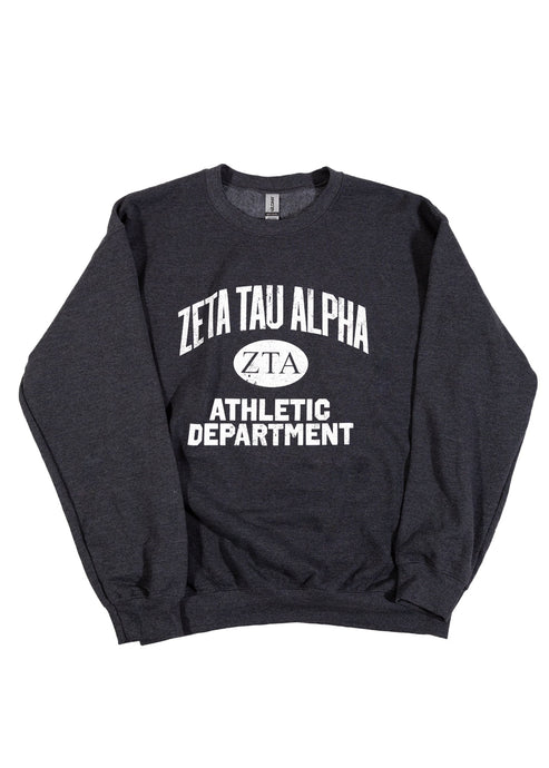 Zeta Tau Alpha Athletic Dept. Crewneck