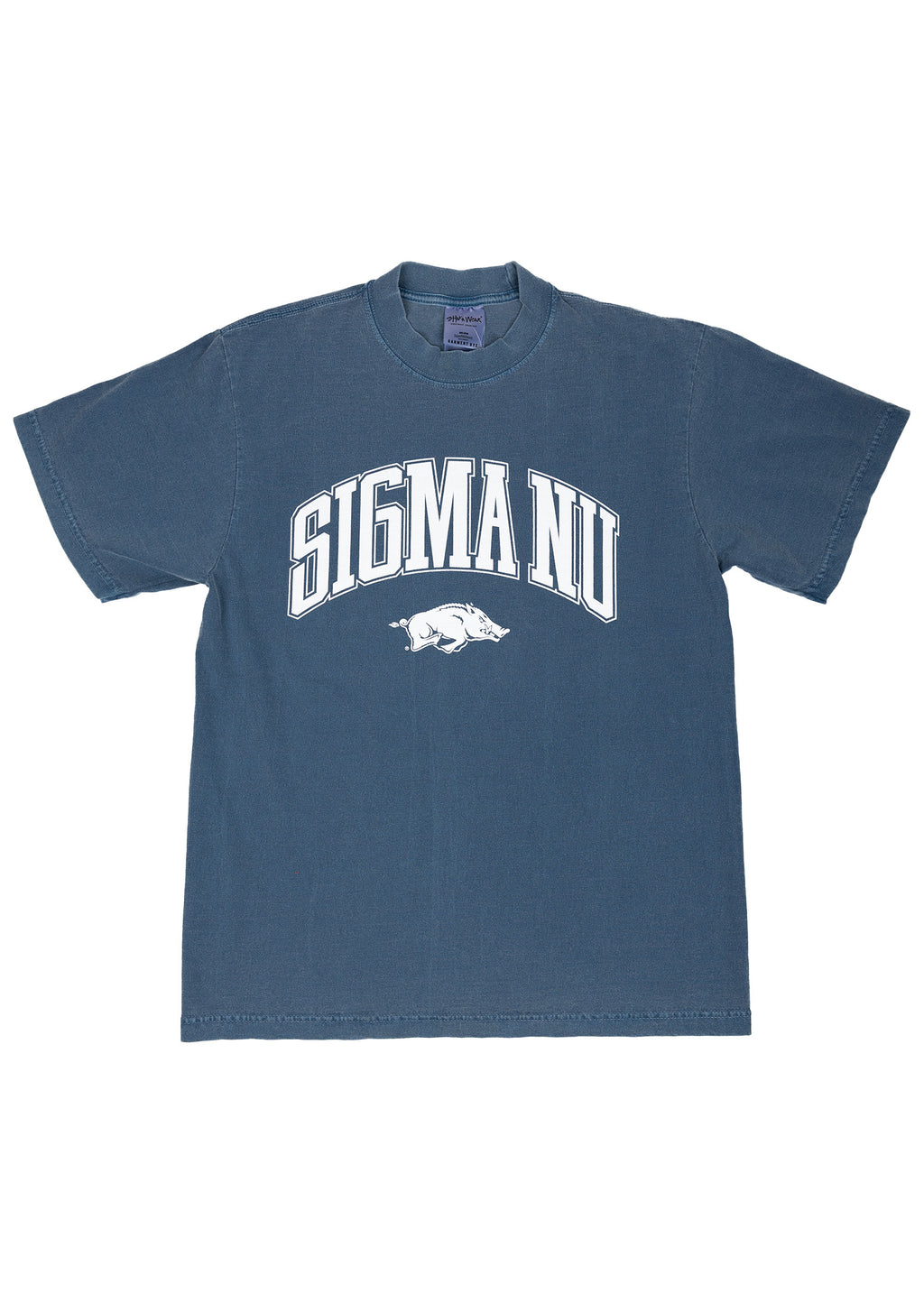 Sigma Nu Vintage Block Letter Tee