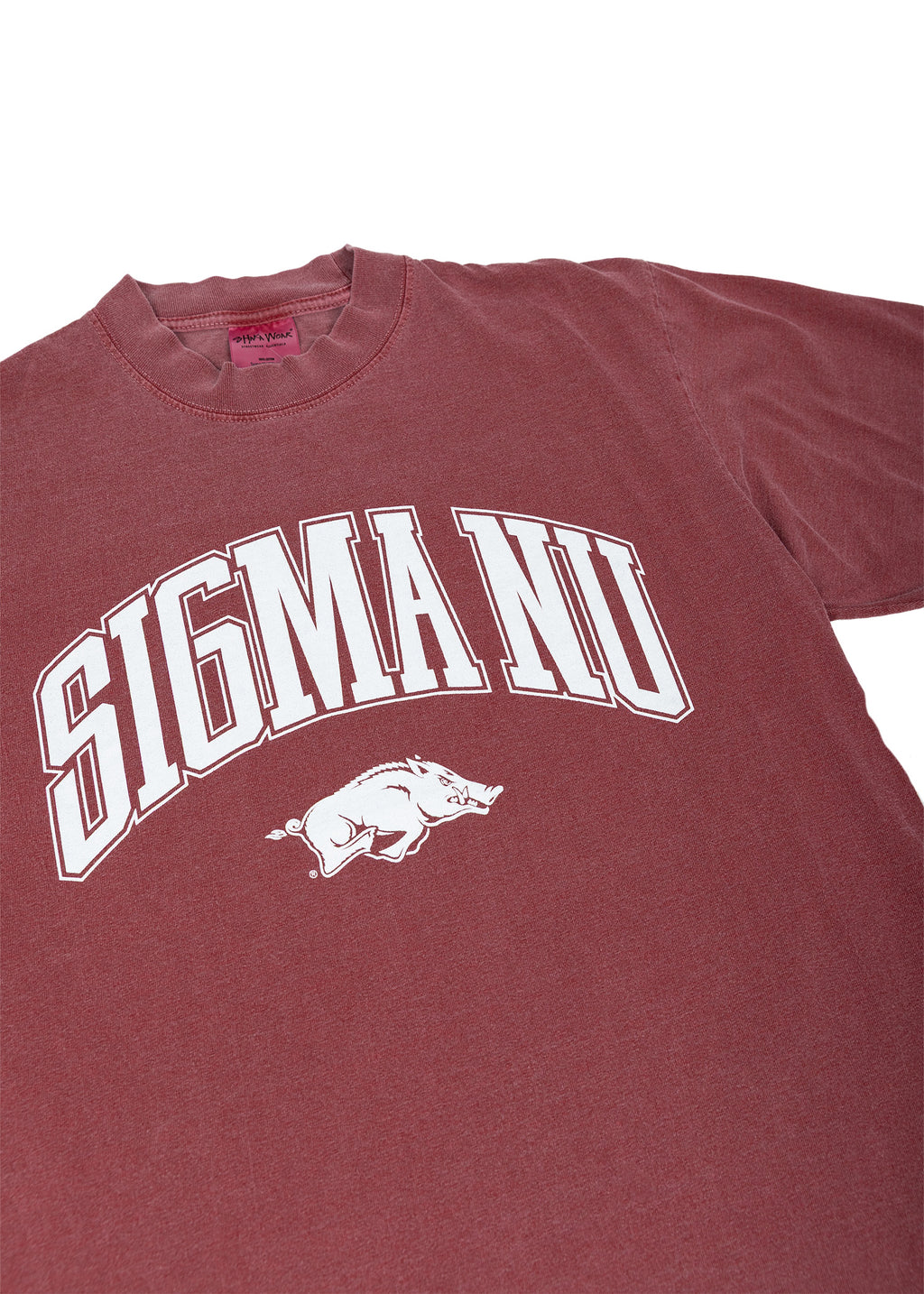 Sigma Nu Vintage Block Letter Tee