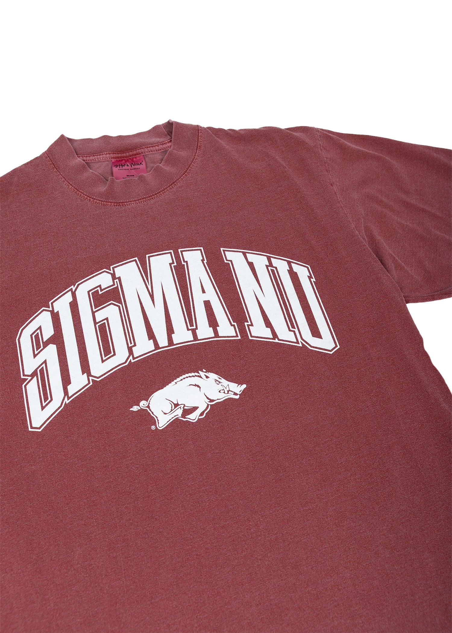 Sigma Nu Vintage Block Letter Tee