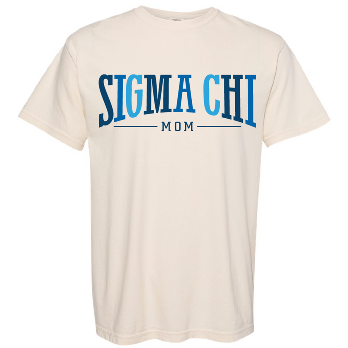 Sigma Chi University of Arkansas Bid Day 2023 Mom's T-Shirt
