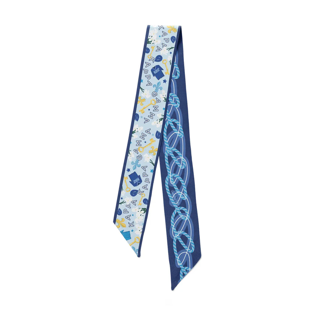 Kappa Kappa Gamma Skinny Scarf