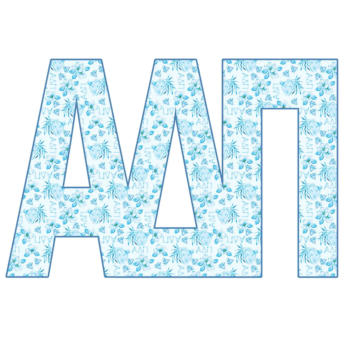 Alpha Delta Pi Acrylic Shelfie