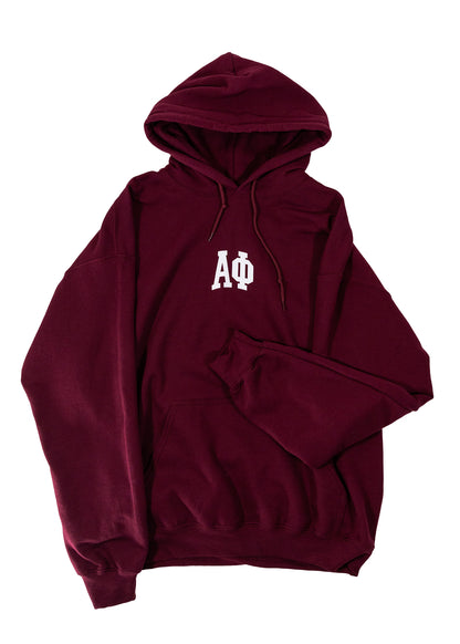 Alpha Phi Maroon Hoodie