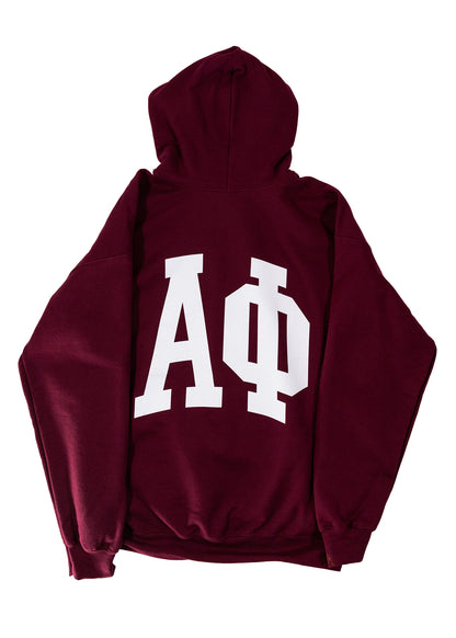 Alpha Phi Maroon Hoodie