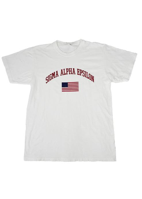 Sigma Alpha Epsilon Flag Tee