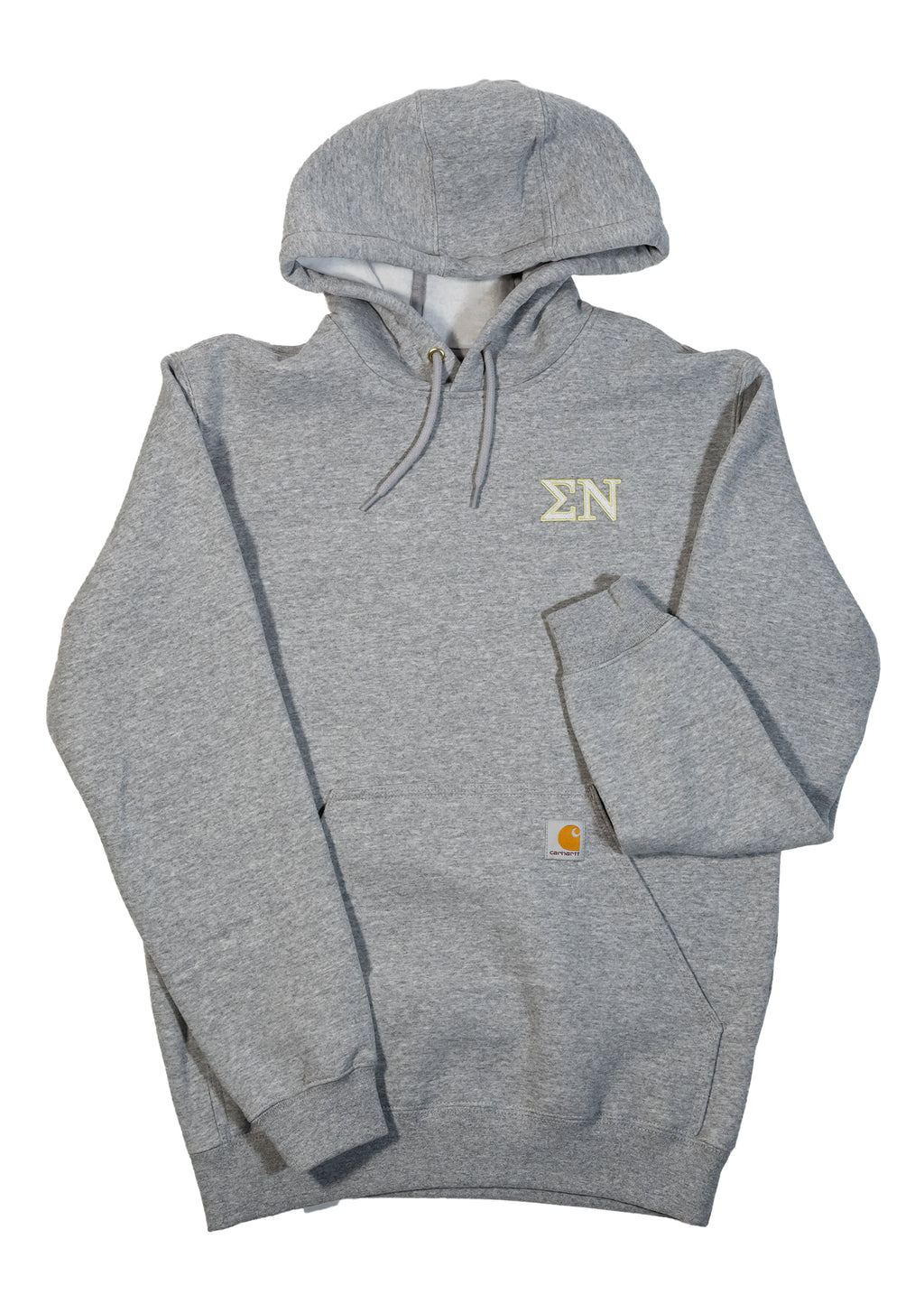 Sigma Nu Grey Carhartt Hoodie