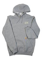 Sigma Nu Grey Carhartt Hoodie