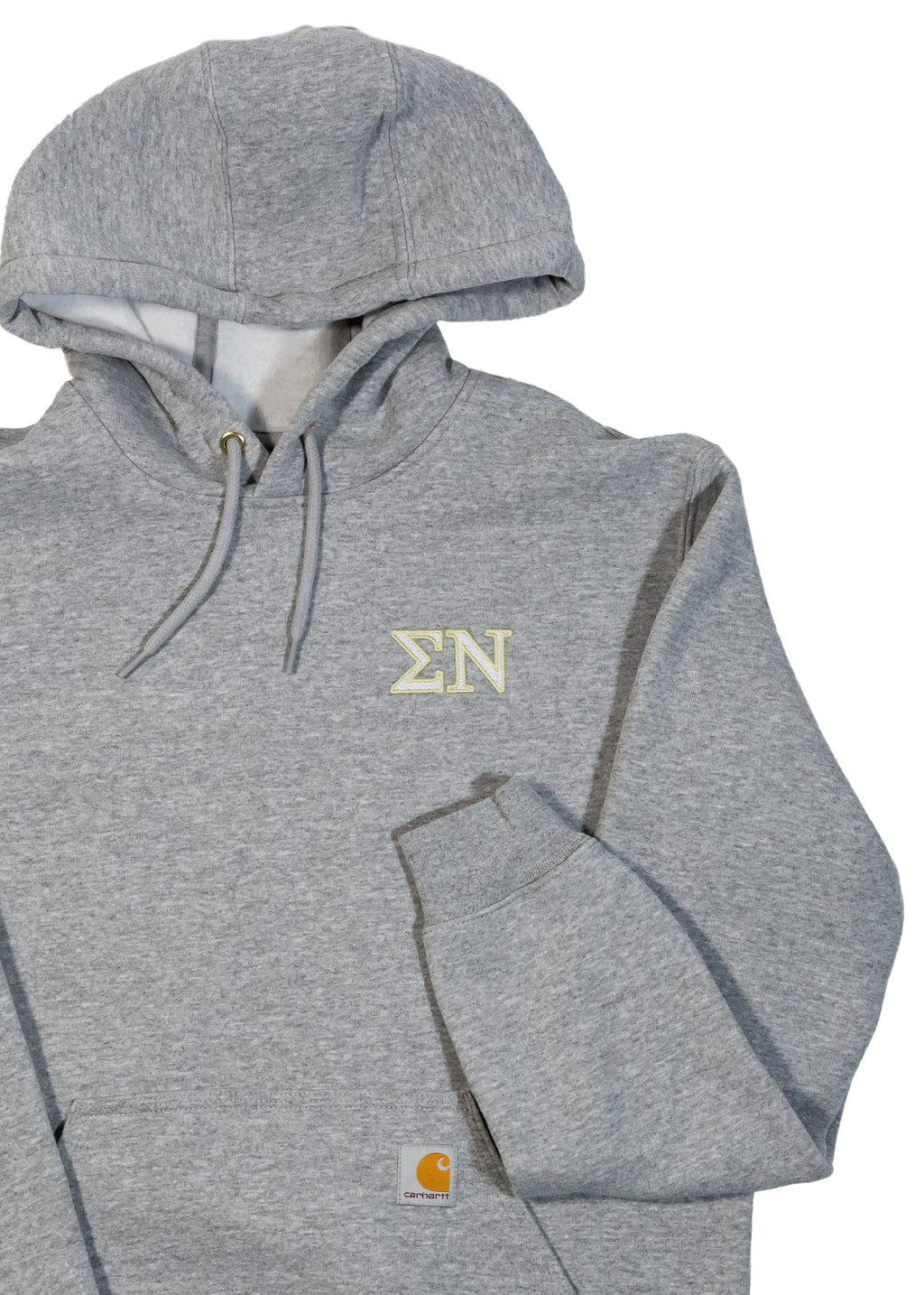 Sigma Nu Grey Carhartt Hoodie