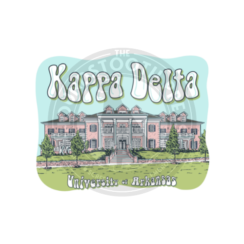 Kappa Delta UofA House Print