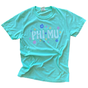 Phi Mu Flower Power Shirt