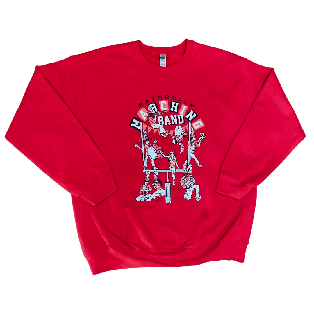 Razorback Marching Band Crewneck
