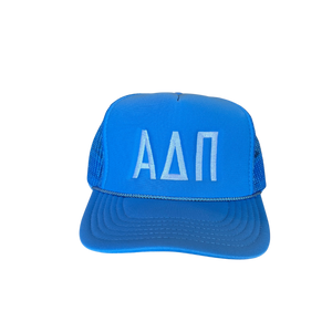 Alpha Delta Pi Embroidered Trucker Hat