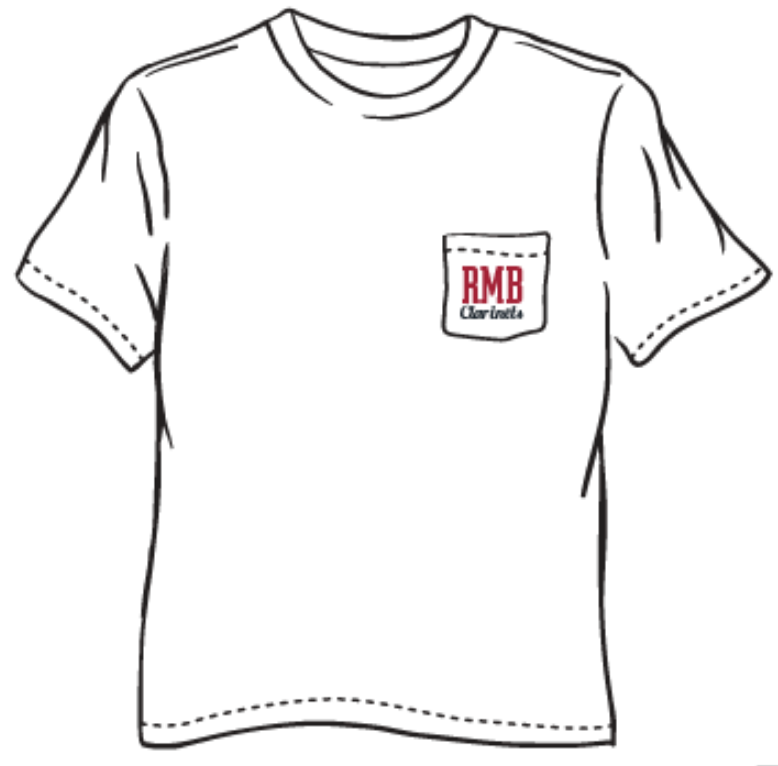 Razorback Marching Band Clarinets 2021 T-Shirt