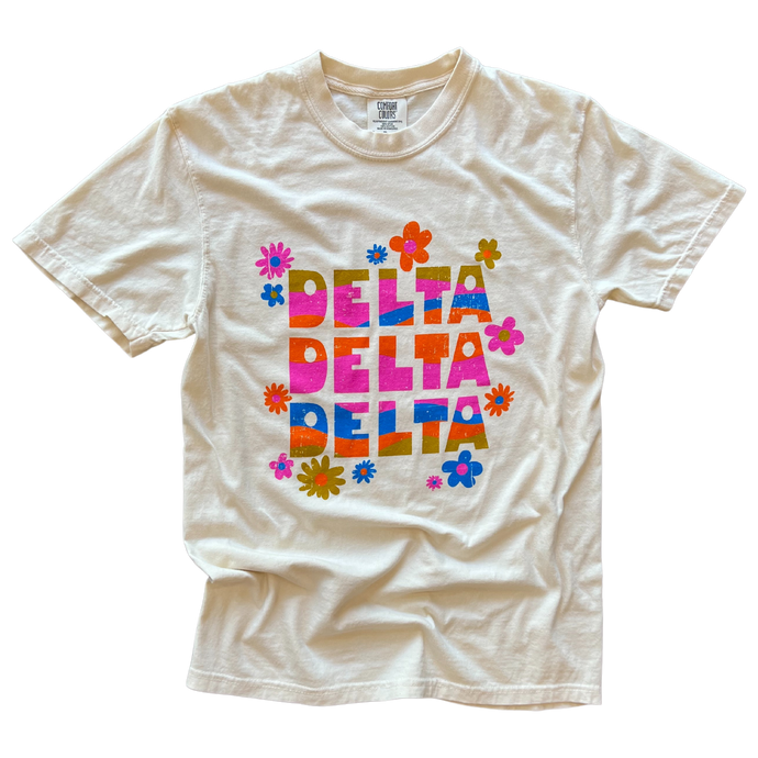 Delta Delta Delta Groovy T-Shirt